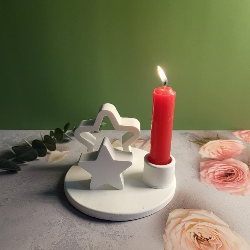 Resin Tray Silicone Molds for DIY Candle Holder Jewelry Tray Storage Container Home Decorations, Candle Holder Molds