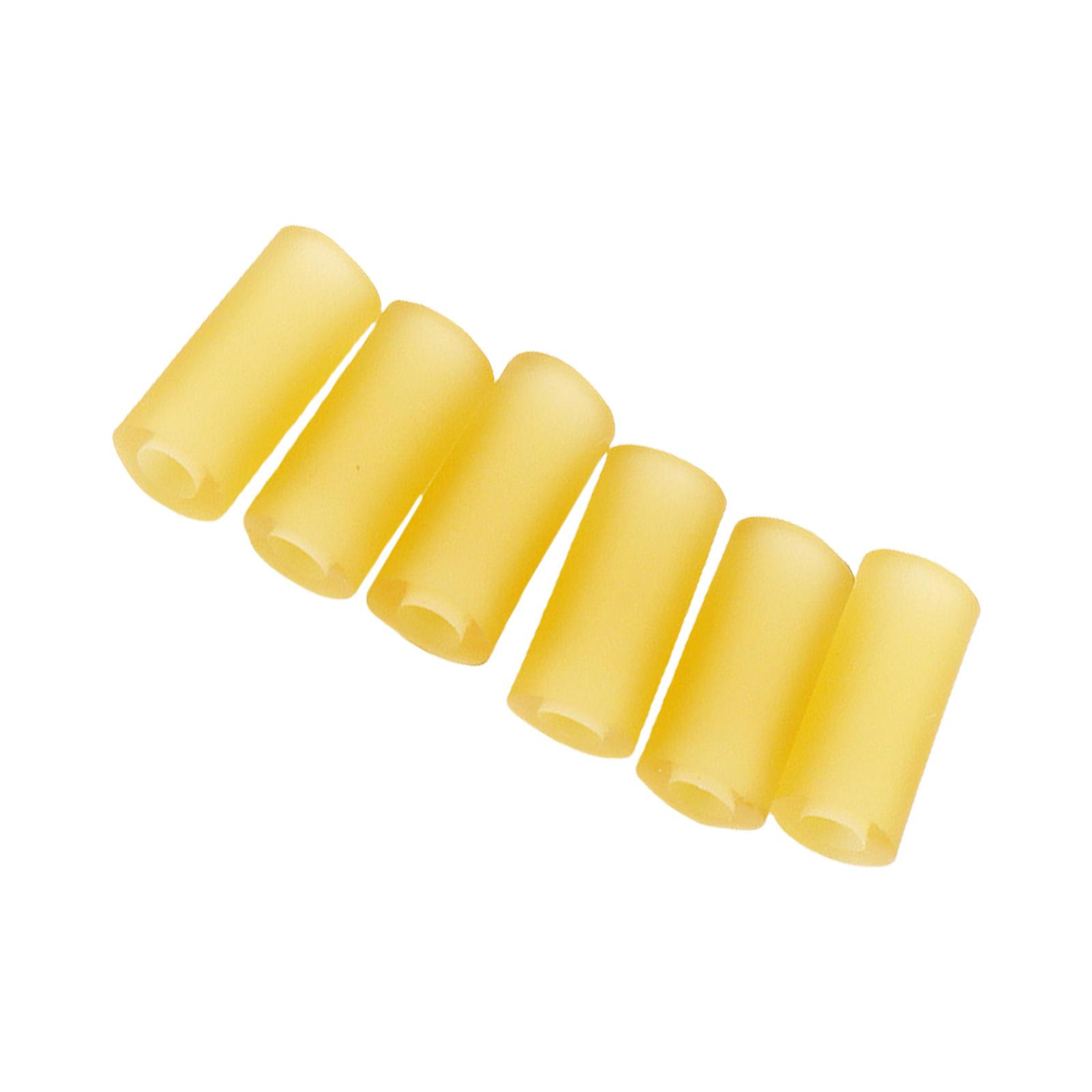 

Pack of 6 Elastic Rubber Pickup Tubes Guitar Pickup Mounting Tube for Electric Guitar Height Adjustment and Installation