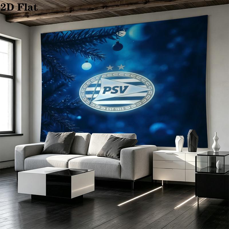 PSV Eindhoven Printed Tapestry – Wall Hanging for Bedrooms, Dorms, and Home Decor
