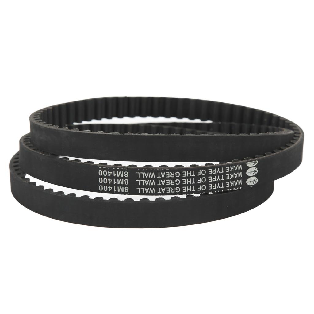 Drive Belt 1400mm Perimeter 13mm Width 8mm Tooth Spacing Rubber Synchronous Belt for Folding Bike