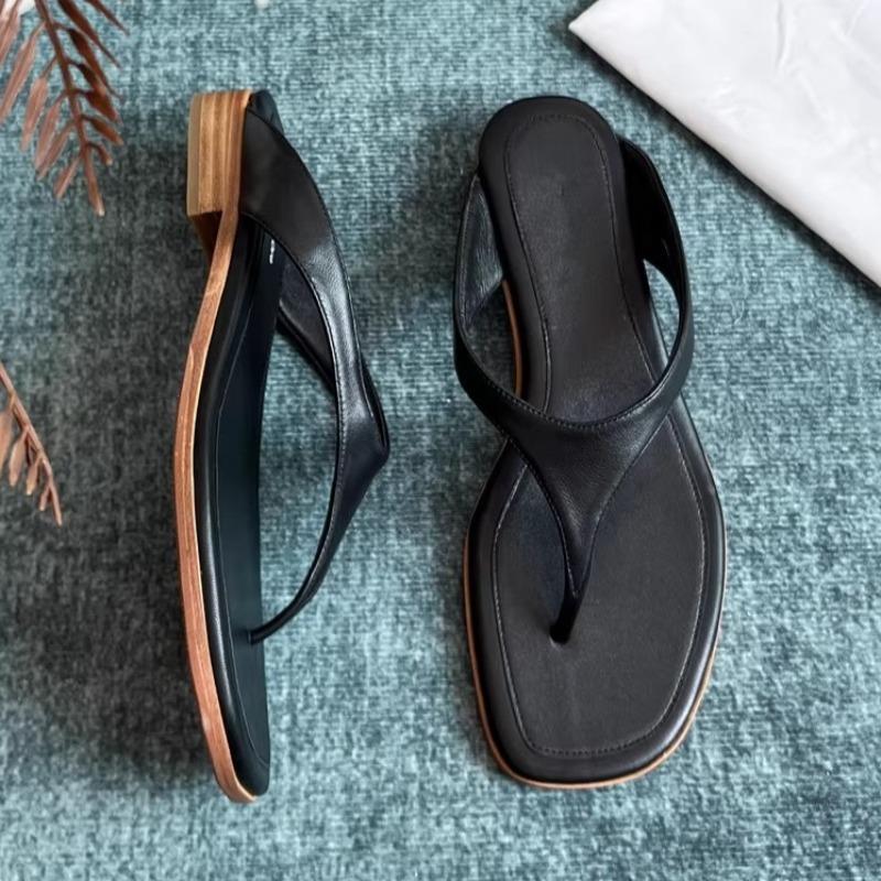 Mode Damen Ballerinas Flip Flops Designer Zehenstegschuhe Mode Retro Hausschuhe Sommer Slingback Sandalen 2025 Neue Pantoletten Strand Zapatillas