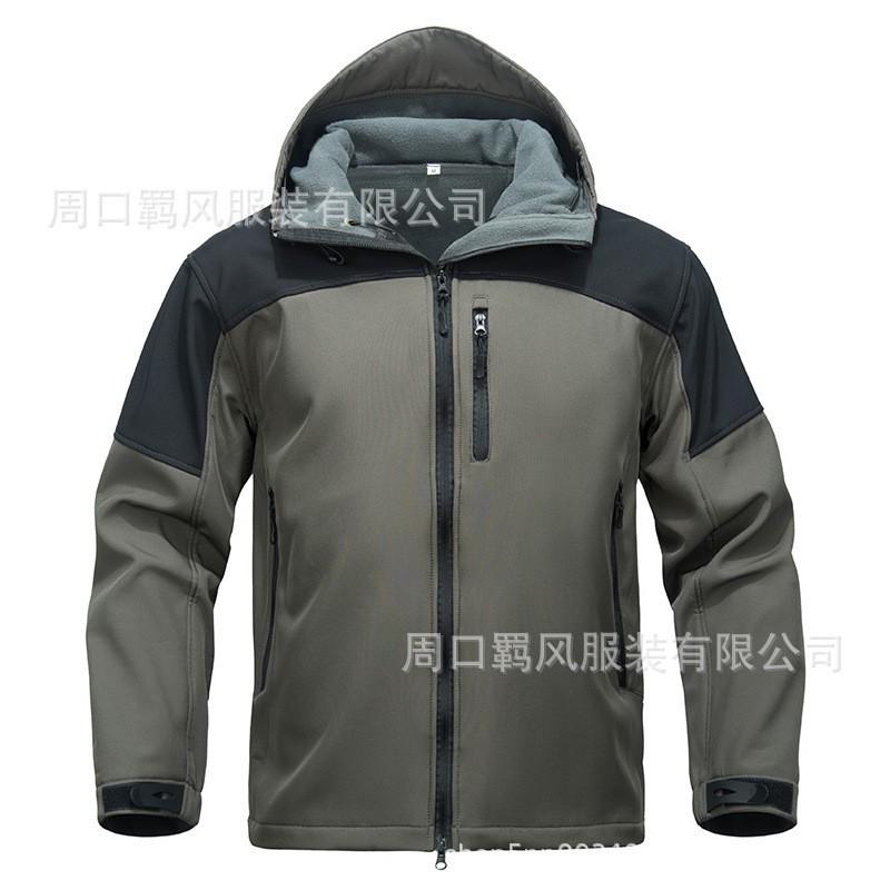 

Karen Unstandard ISG2.0 Soft Shell Military Fans Wear-resistant Coat American Hooded Training Suit Loose Mountaineering S