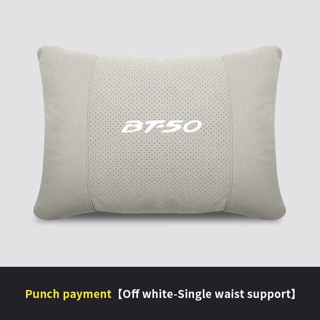 Car Interior 5-Color Selectable Headrest For Mazda BT-50 Auto Headrest Neck Support Lumbar Cushion Soft Neck Pillow Accessories