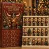 2027 Louskáček Adventní kalendář Slepá krabička Santa Claus Vánoční Mahjong Adventní kalendář Odpočet 24 dnů
