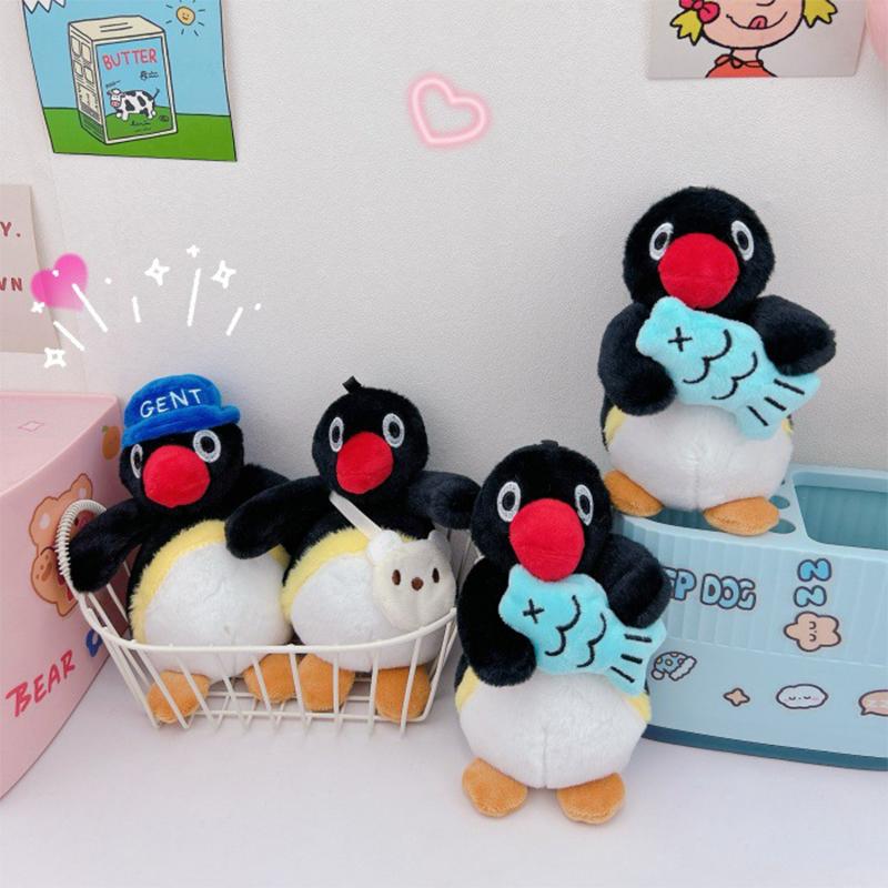 Niedlicher Dicker Pinguin Plüschtiere Puppe Spielzeug Schlüsselanhänger Anhänger Rucksack Anhänger Dekoration