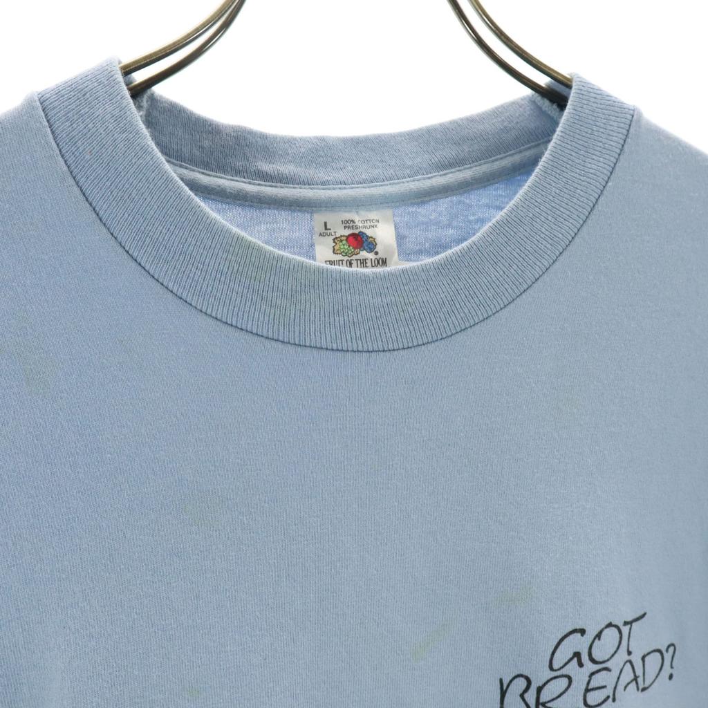 FRUIT OF THE LOOM 90s Old USA made Jesus Christ Short sleeve Jesus Single Stitch T-shirt Men's Used