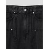 8SECONDS Double Knee Denim Long Skirt Black (164827Fpe5)