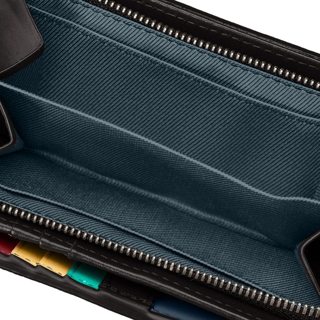 [Lanvin En Bleu] Stampa Round Zipper Long Wallet