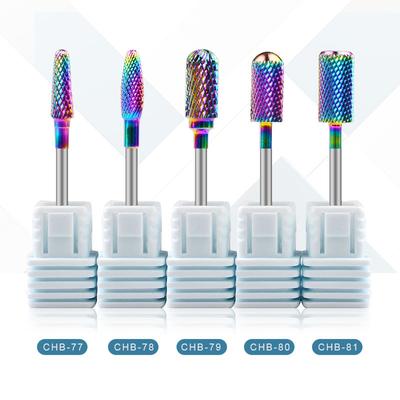 Carbide Nail Drill Bits Rotate Electric Ceramic Milling Cutter For Manicure Gel Polish Remover Nail Files Pedicure
