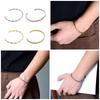 Practical High Polished Spirals Cuff Bracelet Comfortable Everyday Wear With Gifts Pouches Daily Use Casual Wear