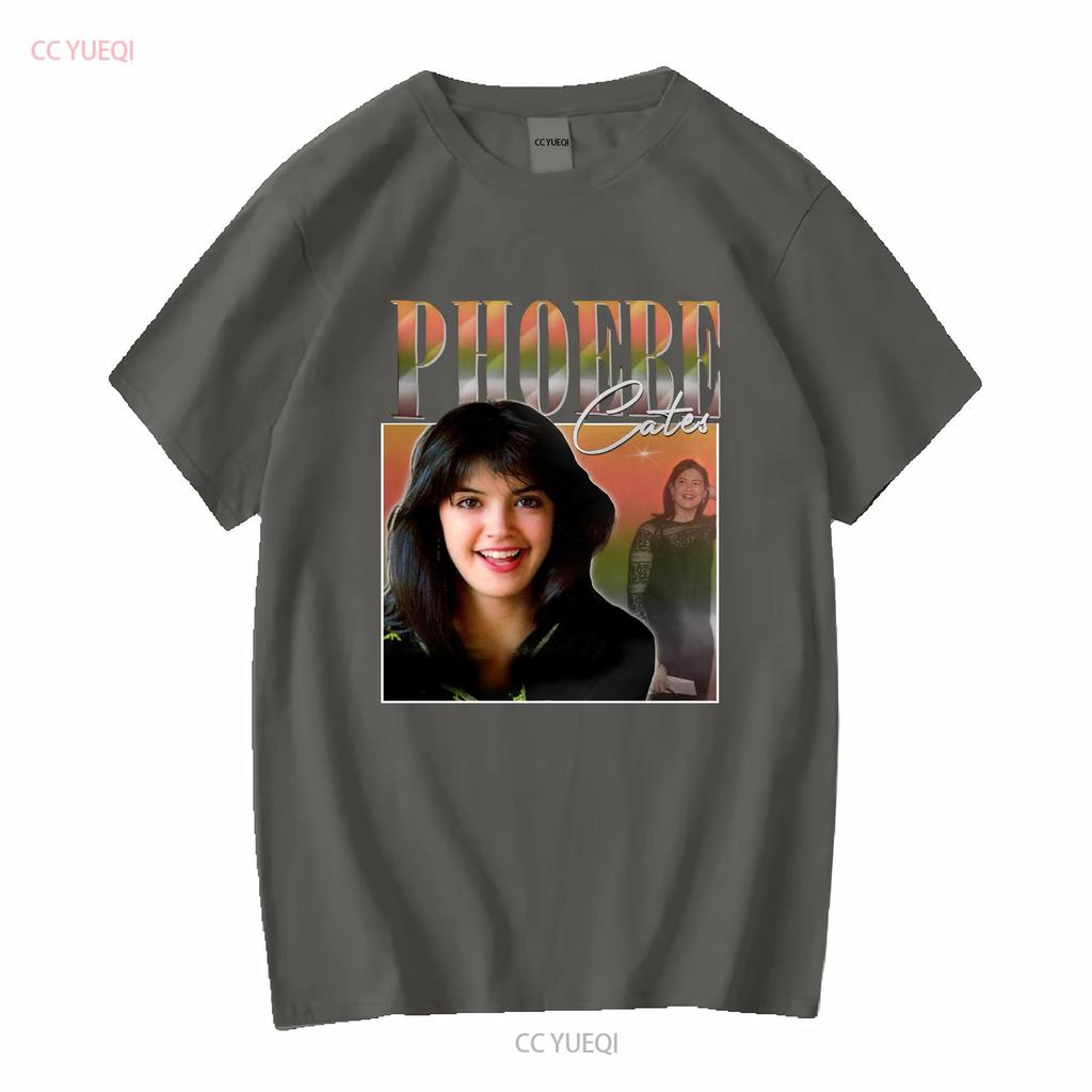 Phoebe Cates Shirt Design Retro Style Cool Fan Art T 90s Poster 263 Tee Long or Short Sleeves Vintage Washed Soft Breathable