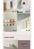 No-Drill Wall-Mounted Bathroom Slipper Storage Rack