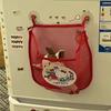 Hello Kitty Storage Hanging Bag Sundries Hanging Large Capacity Storage Cartoon Anime Surrounding Cute Gift For Girls