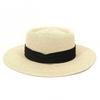 Women's Wide Brim Straw Sun Hat - Foldable Beach & Vacation Hat