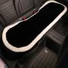 Útulný vankúš na autosedačku Zimný plyš Four Season Čiernobiely vláknitý materiál Vyhrievacia podložka Príslušenstvo vozidla