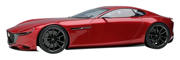 

Макияж EIDOLON Mazda 2015 Soul Red Crystal Metallic Готовый продукт 1/18 RX-VISION
