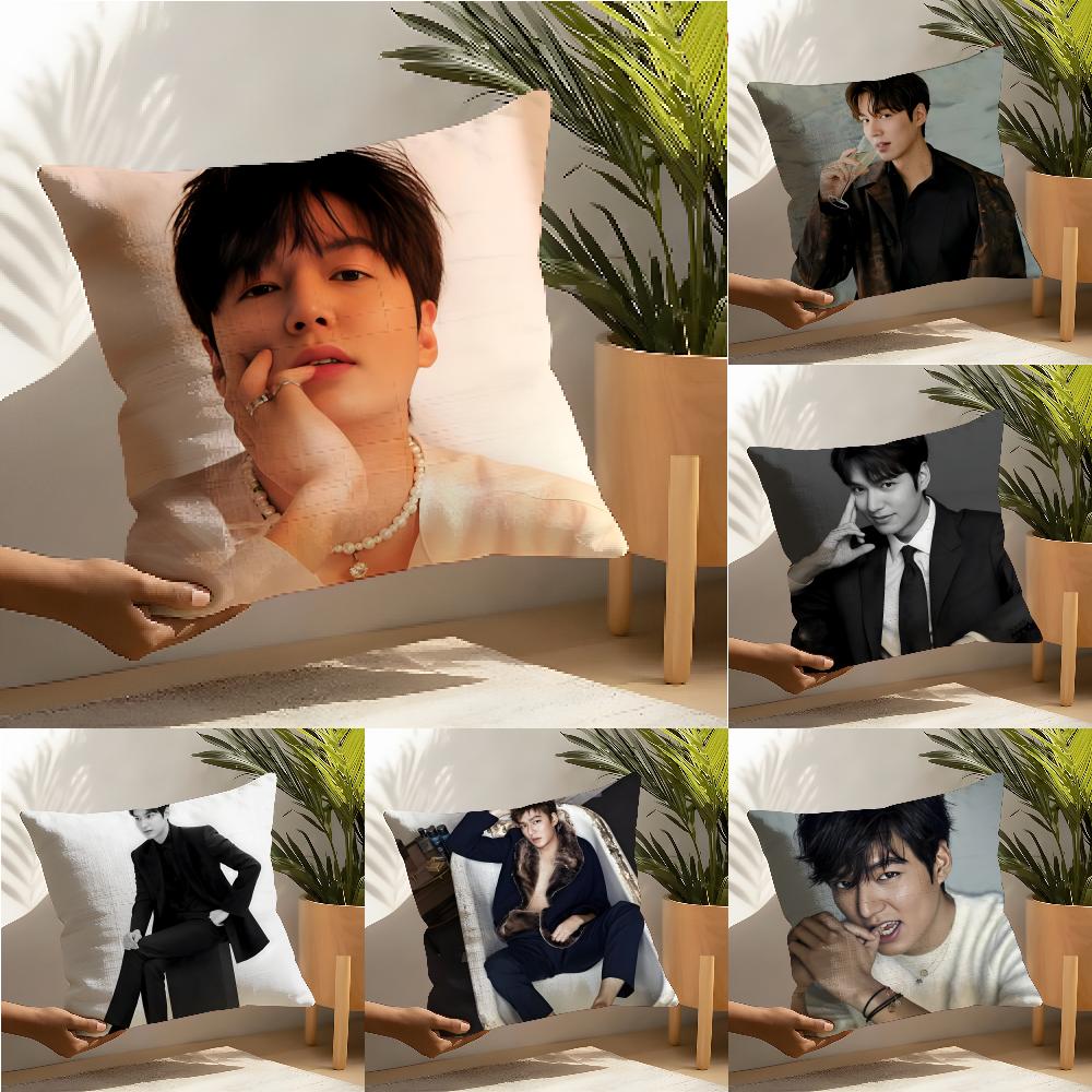 Popular Korean Actor Lee Mminho Pillow Case Home Living Room Decoration Linen Pillow Cases Cushion Cover