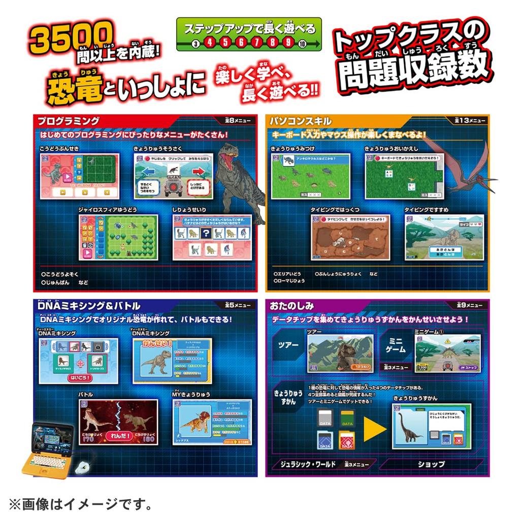 Jurassic World Dinosaur Mouse Study PC