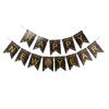 32 Inch 2024 New Year Balloons Set Letter Print Golden Starburst 2024 Number Balloons Party Decorations Set Party Supplies