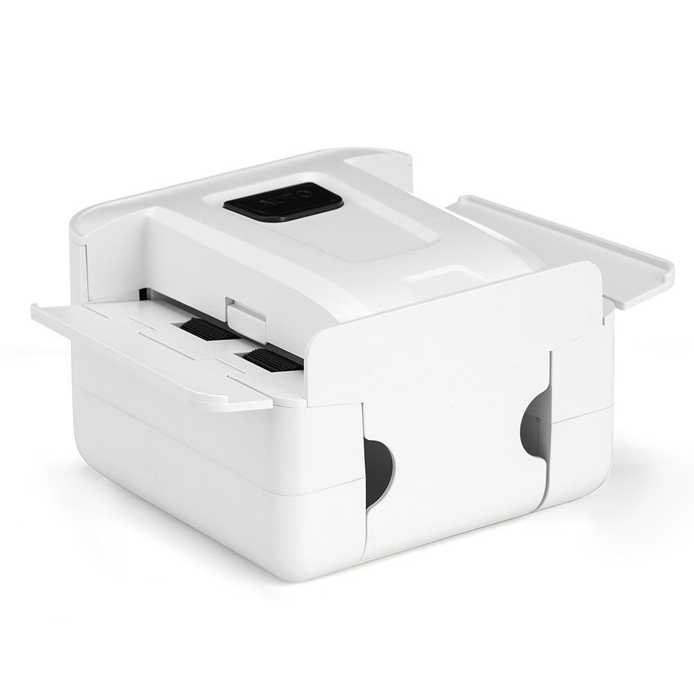 

Low Noise Electric Poker Card Shuffler Type-C Charging Auto Card Shuffler Outdoors білий