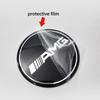 4pcs 56mm 60mm 65mm 75mm Car Wheel Center Hub Caps Sticker Badge For Mercedes Benz A B C E class GLA GLC CLA GLK W204 W205 W212