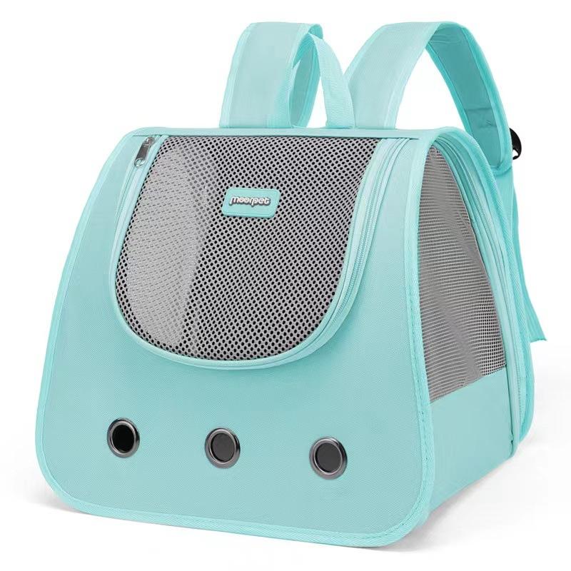 Breathable Cat Bag Folding Portable Pet Carriers Bag for Small Dog Puppy Cat Backpack Shoulder Bag Pet Transportation