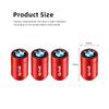 4Pcs Car Wheel Tire Valve Stems Caps For BMW M Performance E46 E90 E60 F10 F30 E39 E36 F20 E87 G30 E92 E91 X5 FZ7