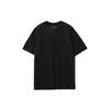 Li Ning T Shirts Men's Black Crew Neck Moderate Straight Fit AHSR353-3