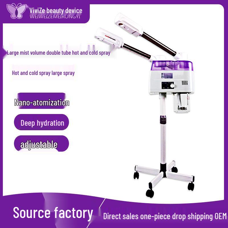 Dual Tube Hot & Cold Beauty Sprayer for Facial Care, Hydration, and Moisturizing In Salons