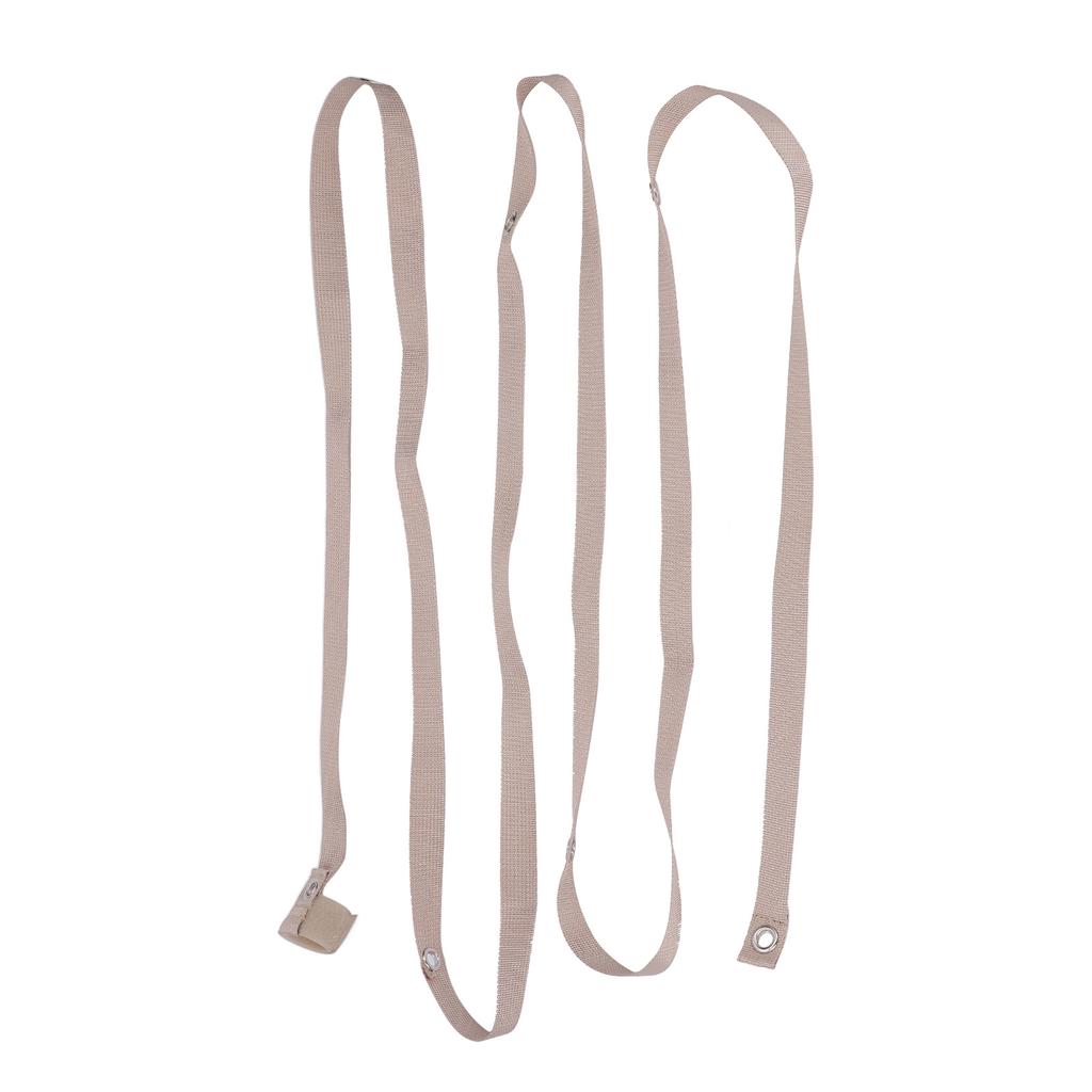 Camping Storage Strap 10.17ft Long Durable Nylon Adjustable 7 Round Holes Widely Used Hammock Straps with 2 Carabiners