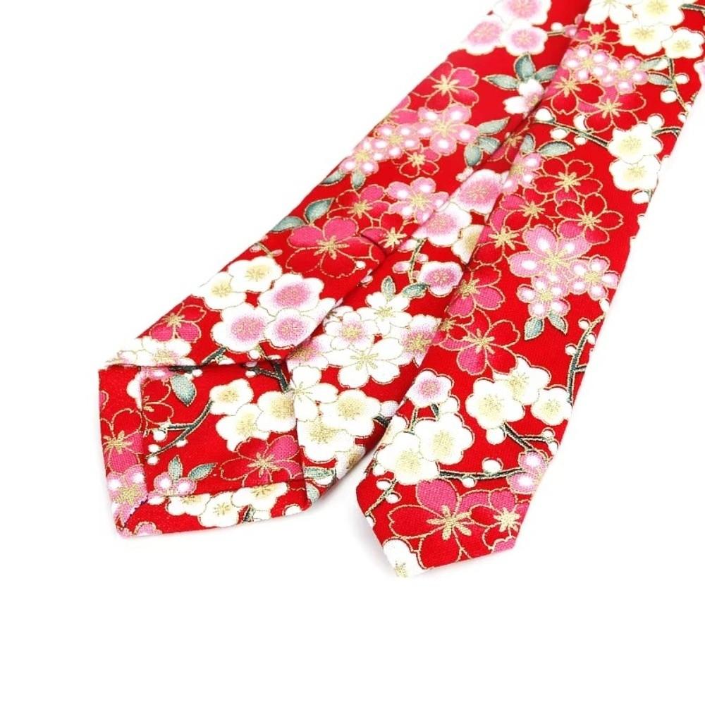 6cm Width Neck Tie Colorful Printed Tie Casual Floral Tie  Men's Party Clothing