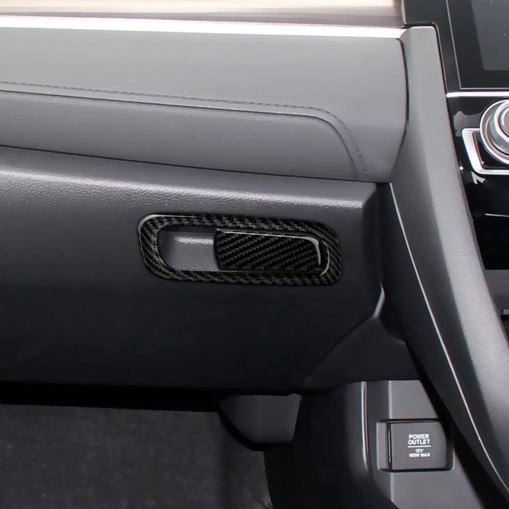 Civic 10th Generation Car Passenger Glove Box Handle Frame Sticker