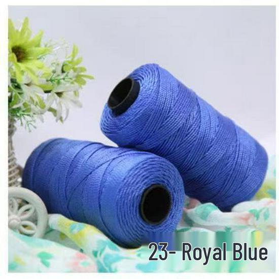 Ice Silk Three-Strand Yarn for Crochet Bags, Hats, Seat Cushions, Bottle Sleeves, and Slippers
