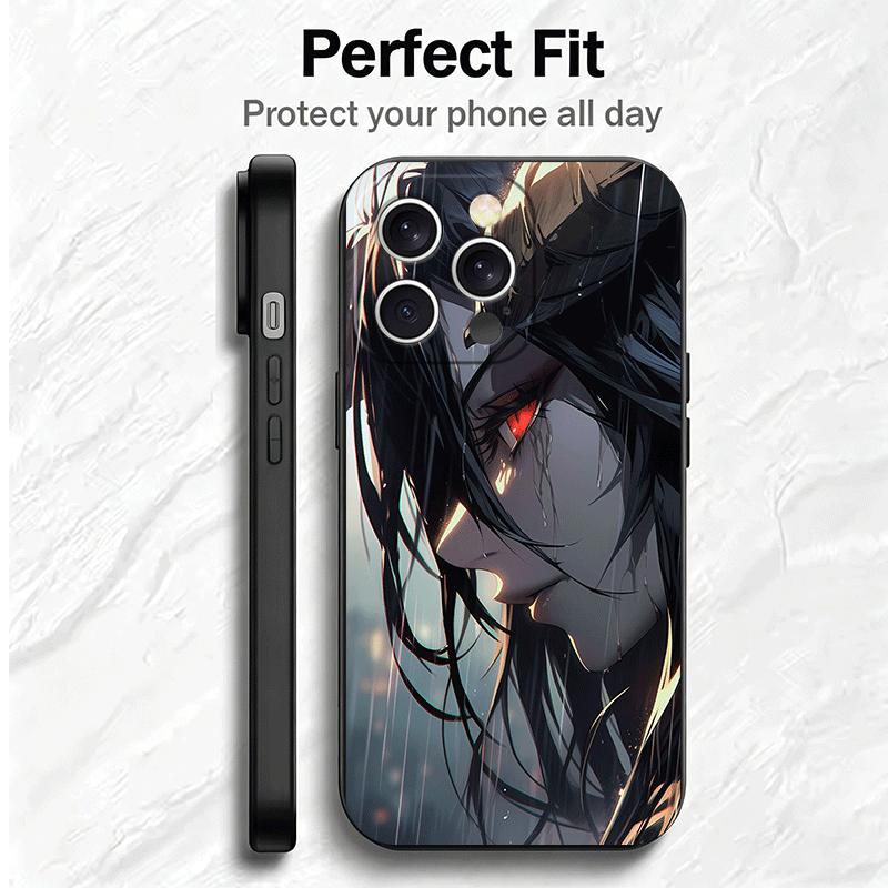 Albedo O-Overlords Anime Soft Phone Case for iPhone 16 16E 17 Air 15 Pro Max 14 Plus 13 Mini 11 12 7 Black Cover Back Shell