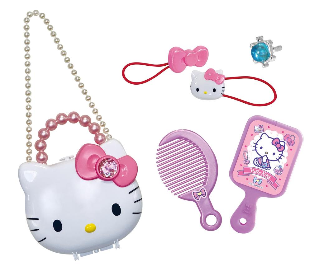 Muraoka Hello Kitty Fashionable Bag Toy for Pretend Play, for Girls Ages 3 and Up