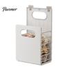 Durable Plastic Laundry Hamper Wall Mounted Hamper, Breathable Large Capacity Container, Foldable Apartment Organization Supplies Space Saving Storage