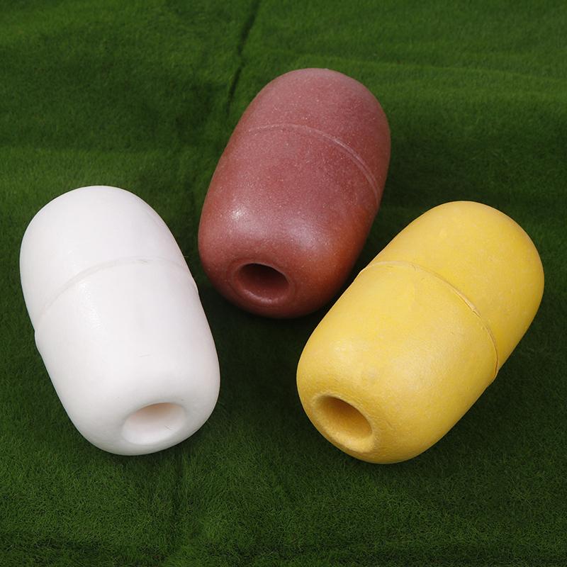 2Pcs 7*11Cm Oval Fishing Net Buoy Float Deep Water Foam Float Crab Pot Marker Drift Anchor Rope Floating Buoy For Fishing Tackle