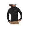 SALOMON Sense Aero Hybrid Soft Comfortable Windproof Waterproof Moisture-Wicking Warm Half-Zip Sweatshirt Men Sweatshirt Deep-Black LC2290600