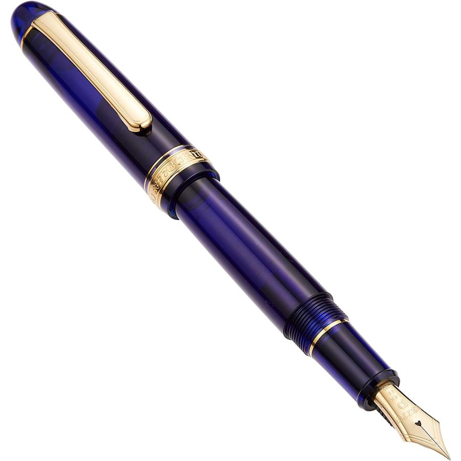 Platinum New #3776 CENTURY Fountain Pen Chartres Blue UEF Nib PNB-15000#51-9
