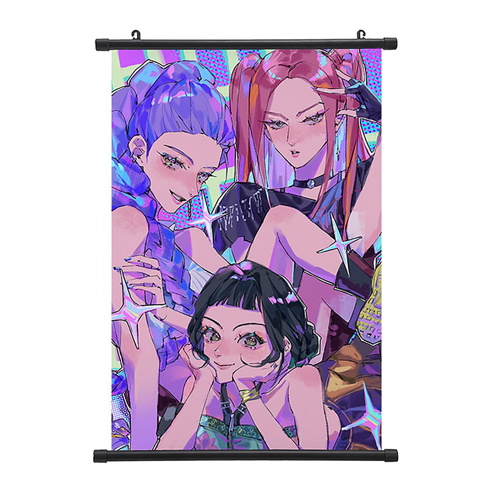 

Подвесной плакат-свиток Тканевое настенное искусство для гостиной, спальни и украшения дома One Size