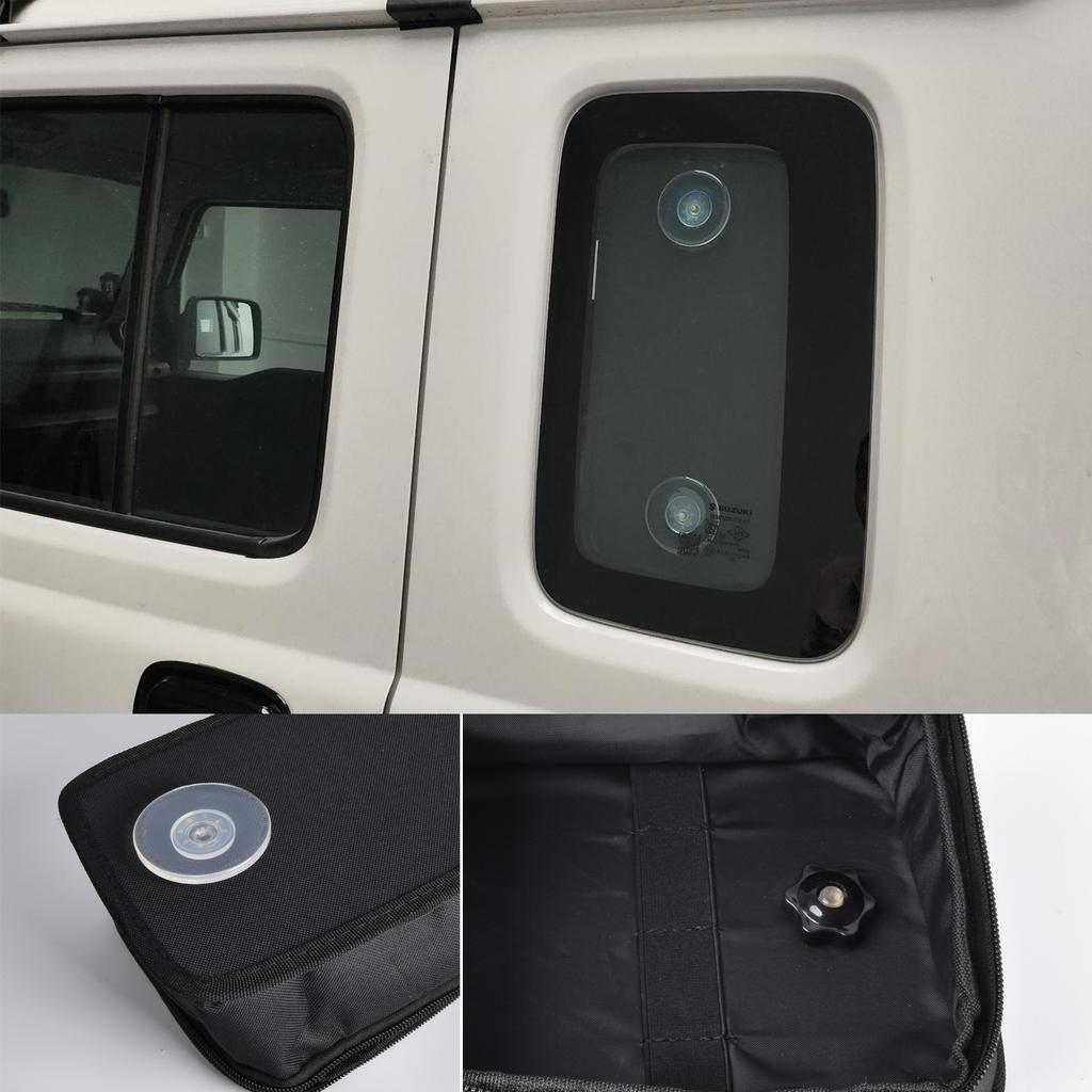 CKEGUO Rear Trunk Window Side Storage Bag Organizers for Suzuki jimny 4-Doors 2019 2020 2021 2022 2023 2024 2025 Car Accessories
