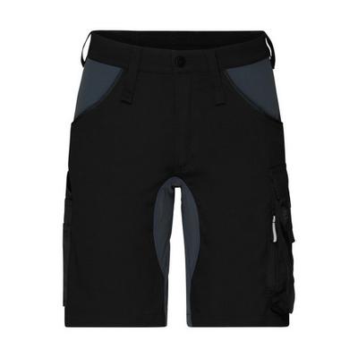 James and Nicholson Unisex Arbeits-Cargo-Shorts für Erwachsene, Stretch, Slim Fit