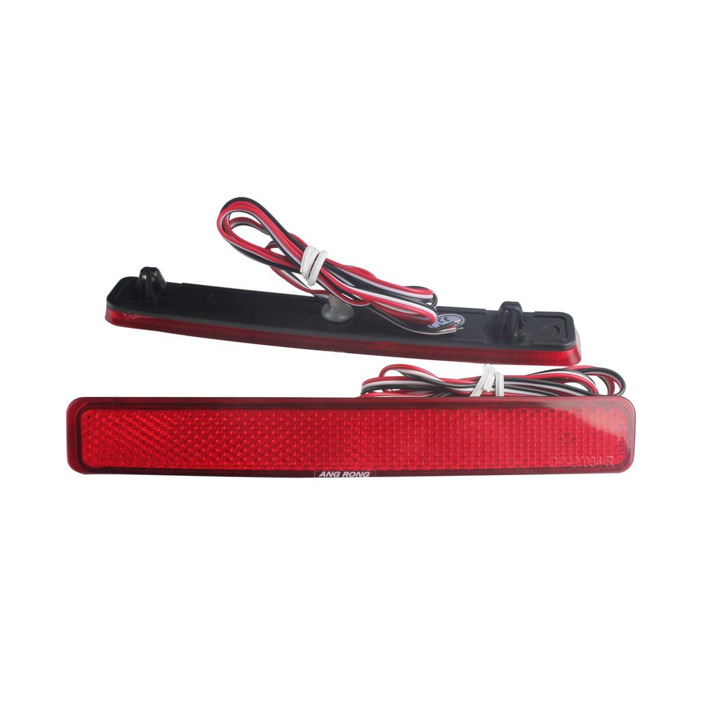 Car Rear Bumper Reflector Light for VW T5 Transporter Caravelle Multivan V 2003-2011 LED Tail Lamp Bumper Brake Stop Light