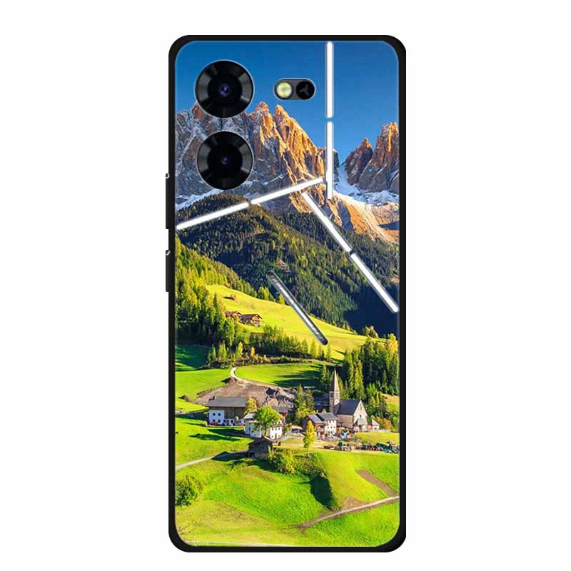 Luxury Case For Tecno Pova 5 Pro 5G TPU Soft Silicone Back Cover for Tecno Pova5 Pro 2023 LH8n Phone Cases Cute 6.78" New etui