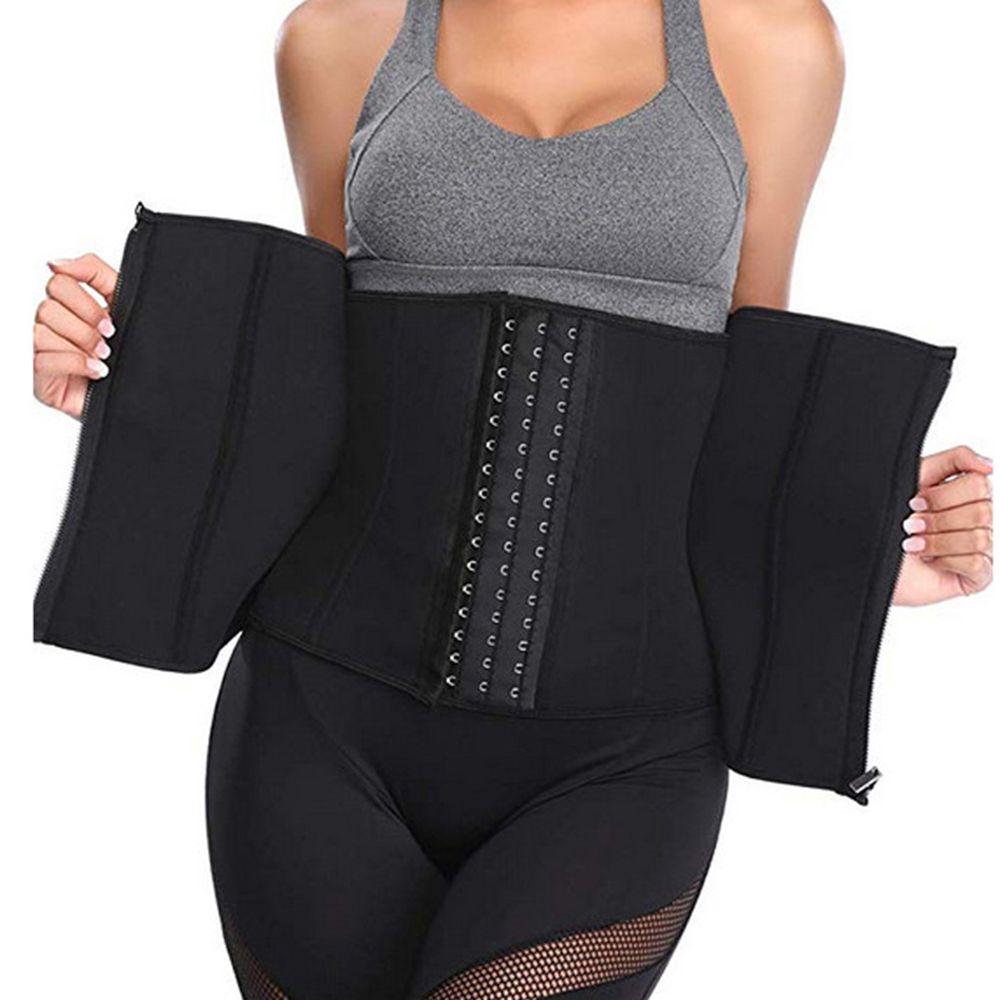 

Корректирующее белье с двойным прессом Cincher Ladies Corset Waist Trainer Waist Bandage Wrap Belly Belty pink-M