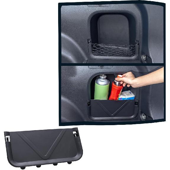 JDMCAR Rear Cargo Storage Baffle For Toyota RAV4 Accessories -2025, Trunk Side Divider Panel, OEM Fit, No Tools Required, Durable ABS