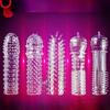 Crystal Wolf Tooth Vibrating Penis Delay Ring for Men, Couples Adult Sex Toys.