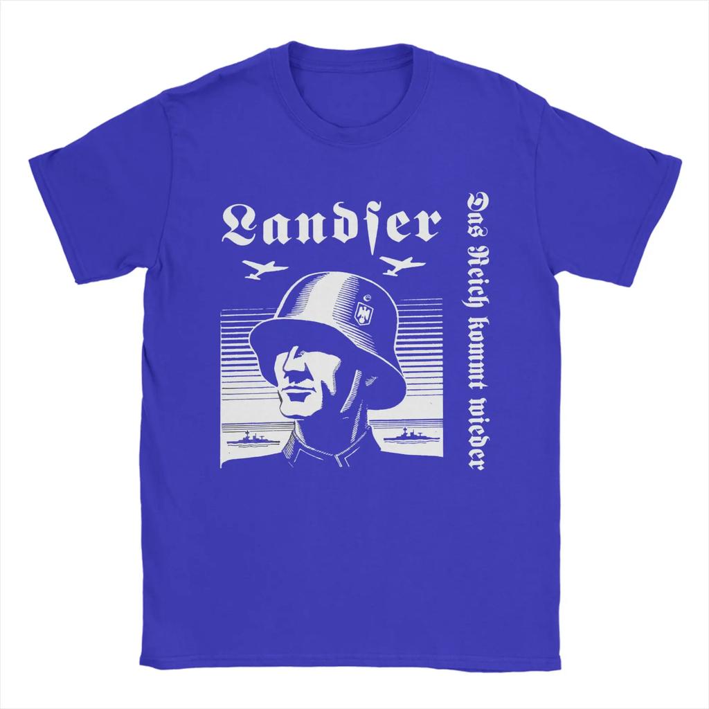 Men Women Das Reich Kommt Wieder Shirt Pure Cotton New Arrival TShirt Landser Rock Band Top Clothing