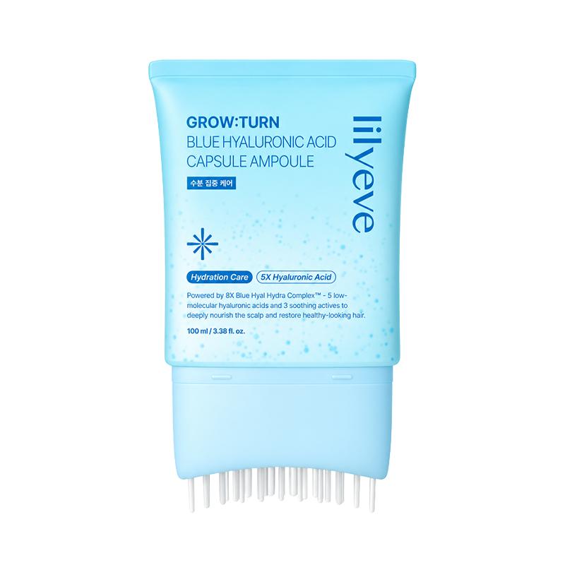lilyeve Growturn Cepillo para Cuero Cabelludo Ampolla Exosoma / Colágeno Rosa / Hialurónico Azul / CICA PDRN / Negro / Dorado 30ml 100ml 140ml (8 Tipos, 30 Opciones)