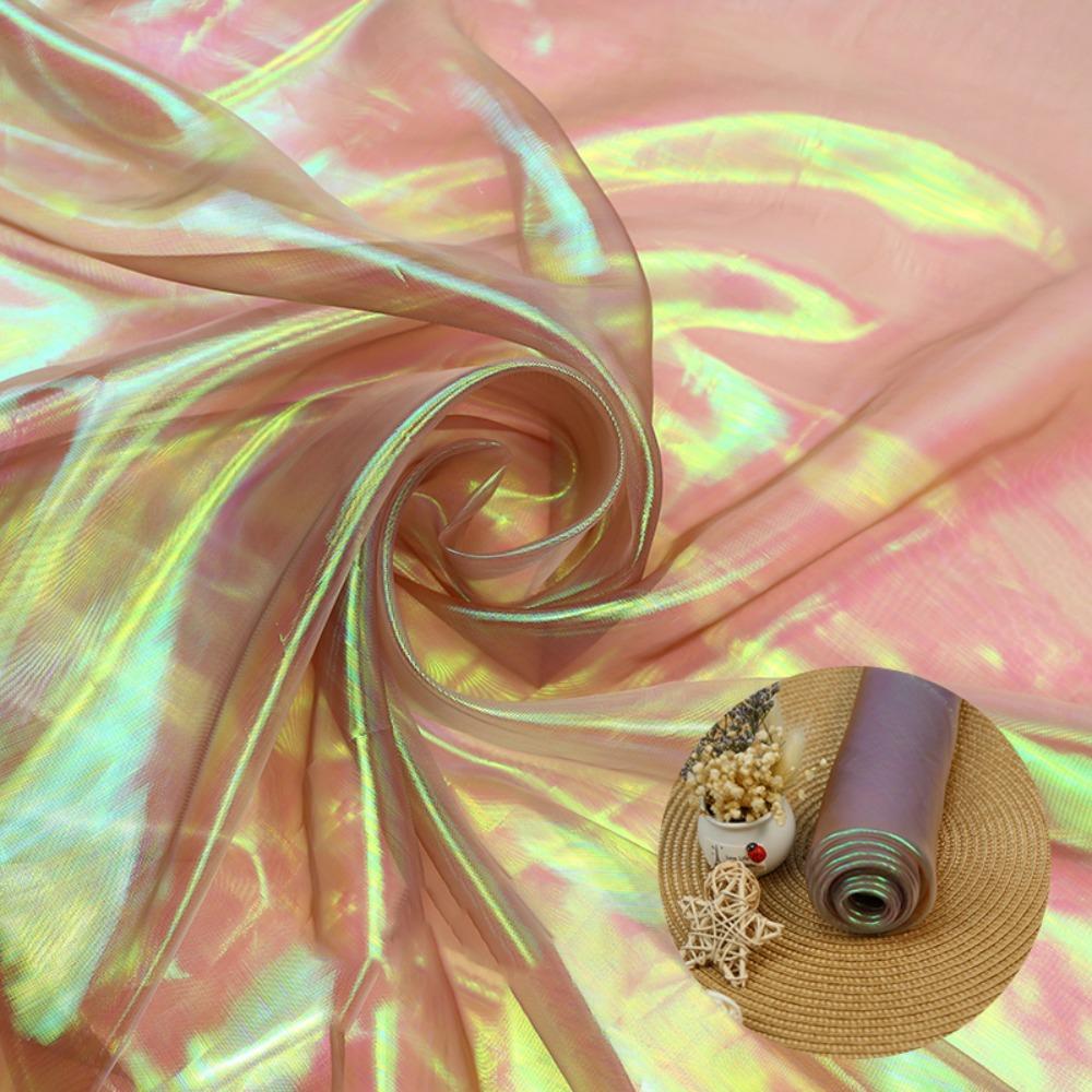 

Тонкие ткани органза Прозрачный декор Вуаль Материалы ручной работы Мягкая тюлевая ткань Дизайнерская кофейный